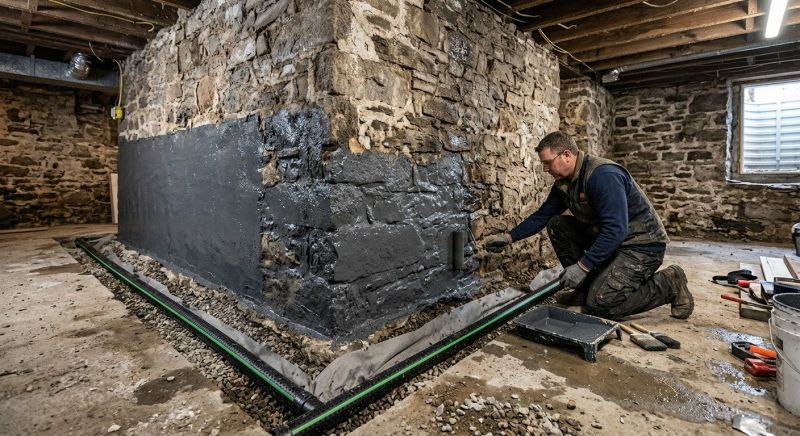 Cellar Waterproofing in Greenville, SC