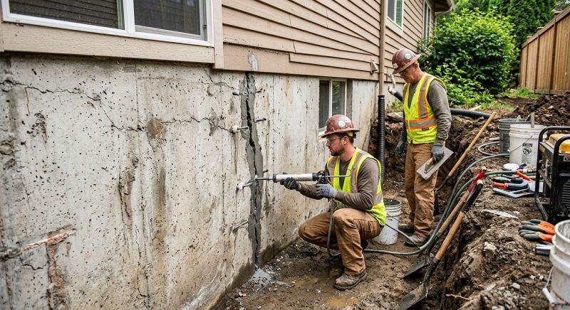 Basement Crack Repair in Columbus, OH