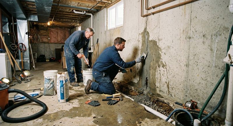 Basement Leak Repair in Grand Rapids, MI