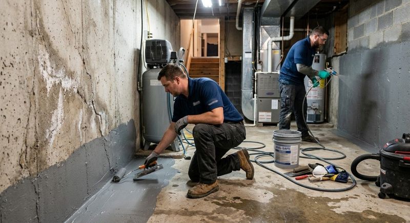 Basement Seepage Repair in Grand Rapids, MI