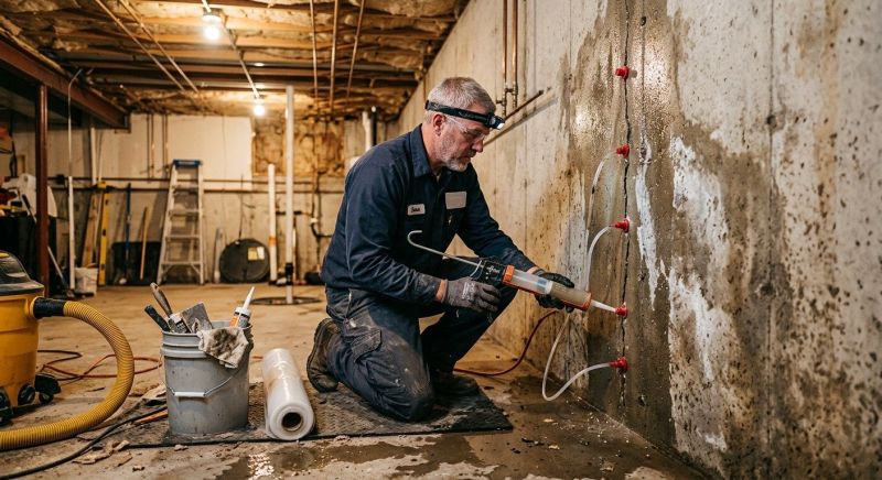 Basement Waterproofing in Grand Rapids, MI