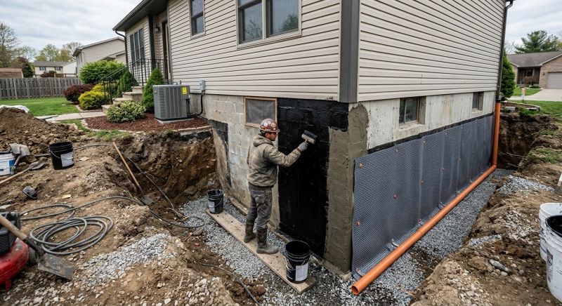 Brick Foundation Sealing in Grand Rapids, MI