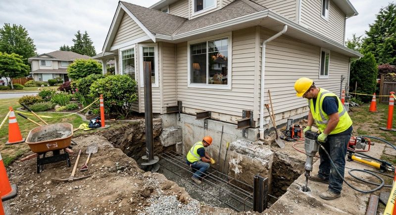 Building Foundation Repair in Greenville, SC