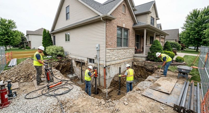Building Foundation Repair in Greenville, SC