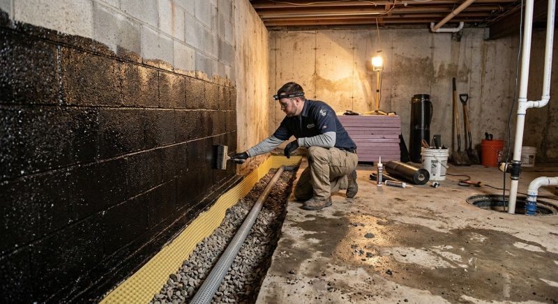 Cellar Waterproofing in Greenville, SC