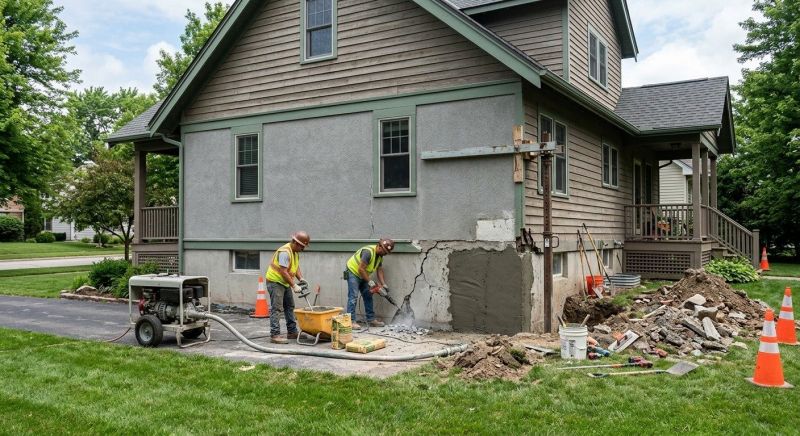 Concrete Foundation Repair in Greenville, SC