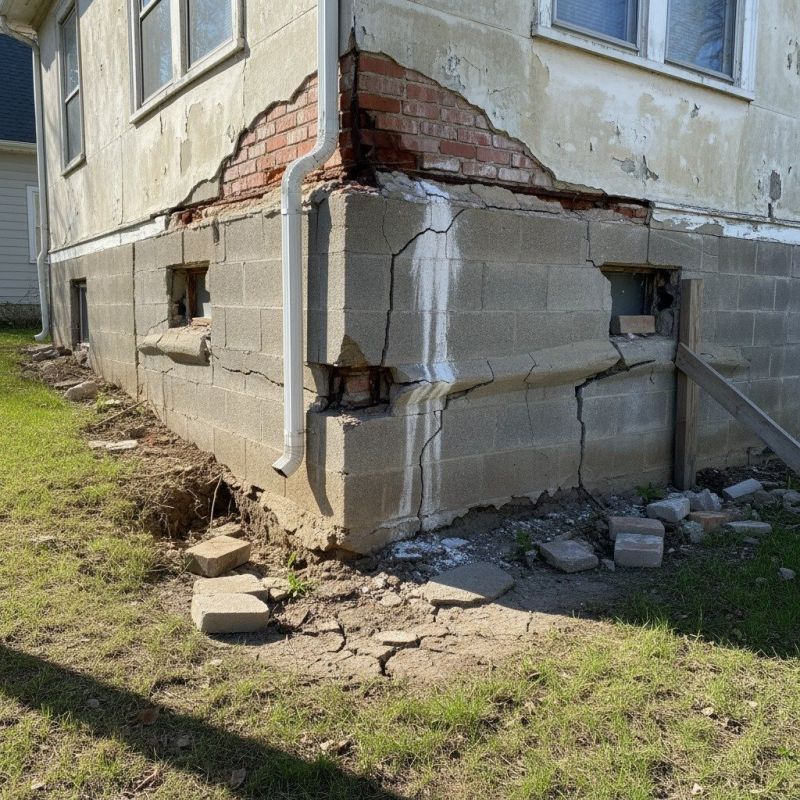 Foundation Crack Repair in Greenville, SC