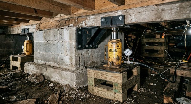 Foundation Jacking in Tampa, FL