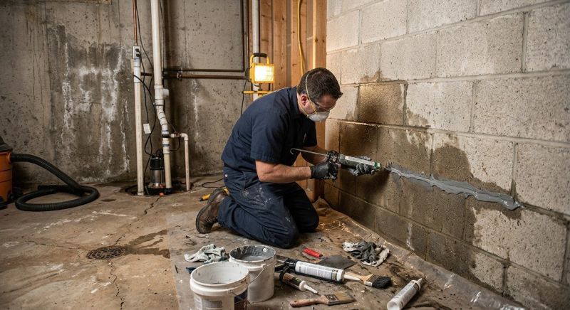 Foundation Leak Repair in Greenville, SC