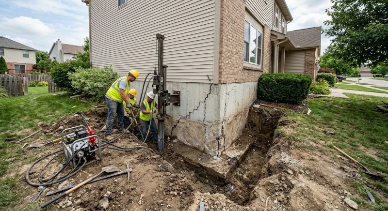 Foundation Stabilizing in Greenville, SC