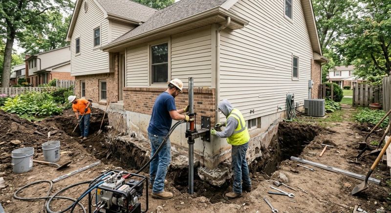 Home Foundation Repair in Greenville, SC