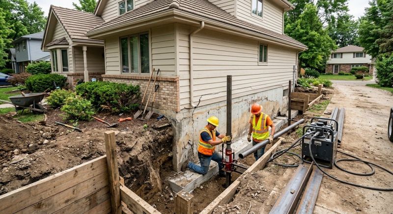 Slab Foundation Repair in Fort Collins, CO